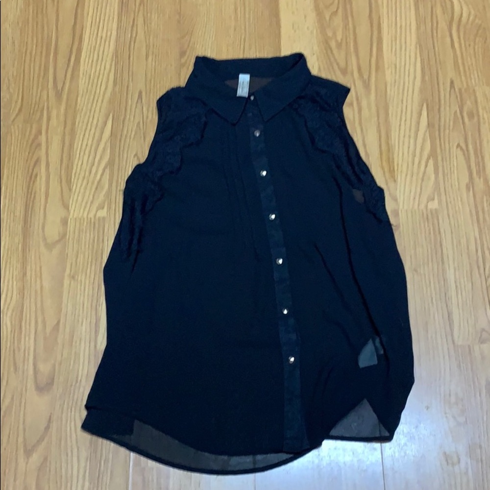 Black Roman Fashion Tank